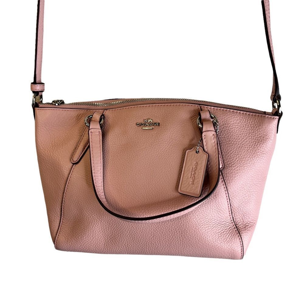 Coach Pebbled Leather Purse
